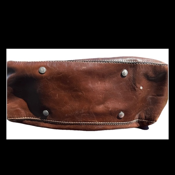 MICHAEL KORS SATCHEL VINTAGE SHOPPER HOBO TOTE PEBBLE LEATHER W COMPARTMENTS - Picture 4 of 9